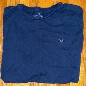 Navy blue American eagle t shirt